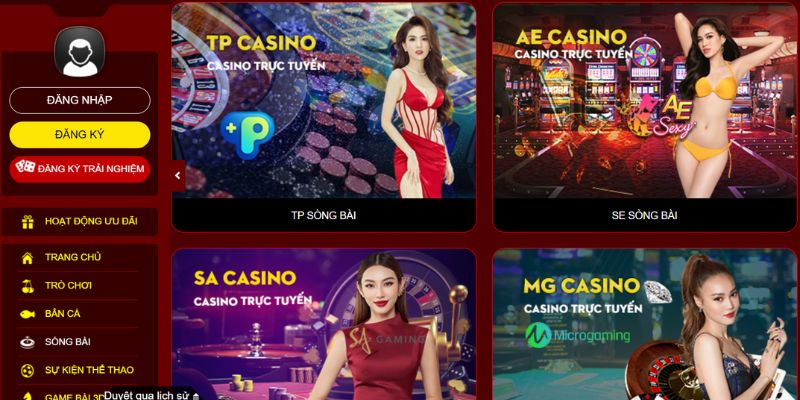 Đối tác chính của Live Casino 33win